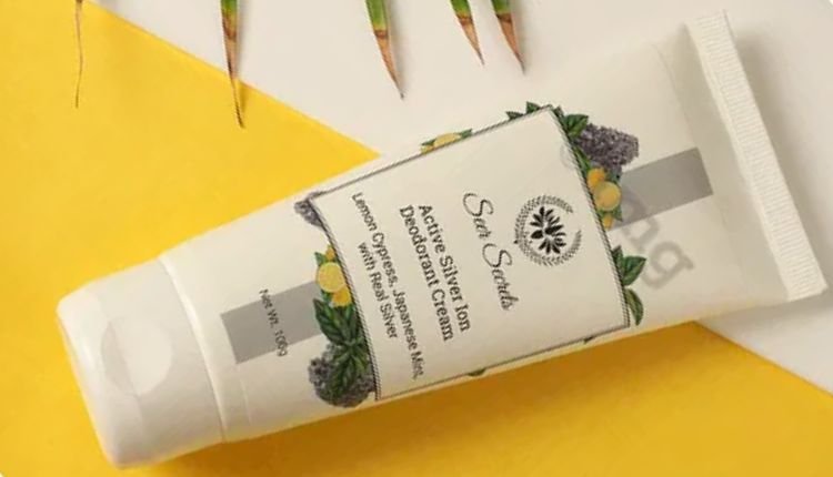 كريم لتبيض الإبط Seer Secrets Active Silver Ion Deodorant Cream